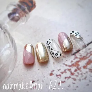 ネイル hair&nail ROOTS所属・ﾍｱﾒｲｸ&ﾈｲﾙ ♥️Azuのネイルデザイン