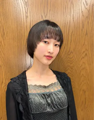 ショート ボブ／ショート／ レイヤー／ももかのヘアスタイル