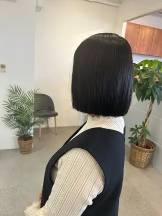 ミディアム Agu hair emio城陽所属・Agu peachのヘアスタイル