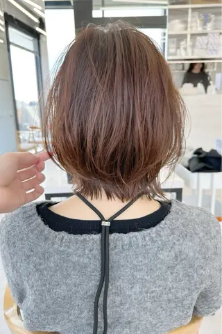 ショート VIEW NAGOYA所属・よだ るい/ デザインカラー🎀のヘアスタイル