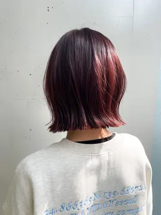 ショート カラー 坂本 大晟のヘアスタイル