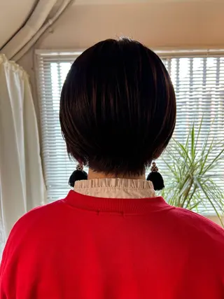 ショート 透明感カラー 暖色shihoのヘアスタイル