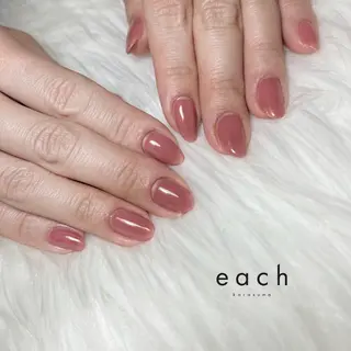 ネイル 𝒆𝒂𝒄𝒉 kanako 🕊のネイルデザイン