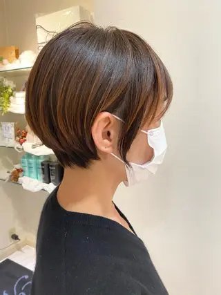 ショート ショート/ボブ🌿 大野ちかのヘアスタイル