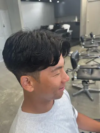 パーマ メンズ fifth 丸山太誠のヘアスタイル