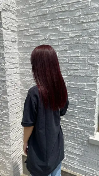 カラー 奥村 悠菜のヘアスタイル