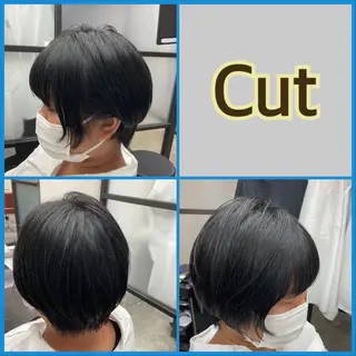 ショート TELA HAIR幕張本郷店所属・TELA幕張本郷店 Namikaのヘアスタイル