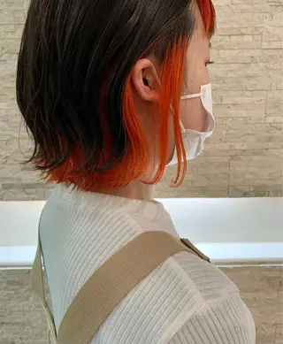 ショート カラー SUNS by TRUNK所属・✄折橋 彩花🐶🍑のヘアスタイル