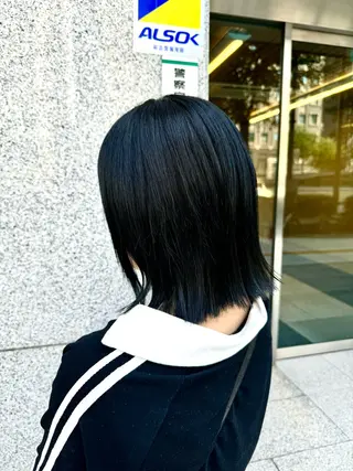 ミディアム 加藤 優眞のヘアスタイル