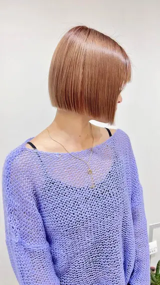 ショート カラー LA KING GINZA TOKYO所属・🧡ショートの達人 🧡SHOのヘアスタイル