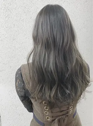 セミロング カラー ヘアアレンジ ✨ハイクオリティ✨ 山本香也のヘアスタイル