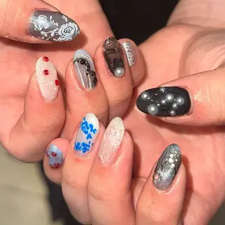 ネイル ハイトーン特化 pepe🎀のヘアスタイル