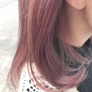 ミディアム カラー レイヤーカット匠 イソザキノリユキのヘアスタイル