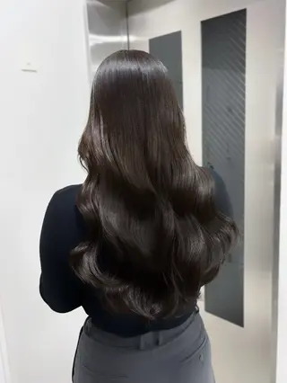 ロング カラー Beleza Era所属・韓国レイヤー/ 縮毛矯正🎀minaのヘアスタイル