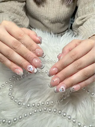 ネイル 💎CC・NaNa 韓国風ネイル🌙Cのネイルデザイン