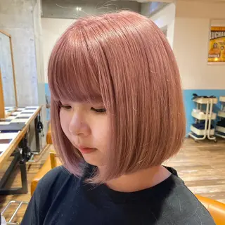 ミディアム カラー 横浜美容室/暖色系 michika🌹のヘアスタイル