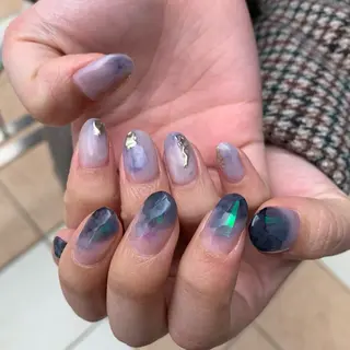 ネイル YUKIMO🍎名駅 /ニュアンスのネイルデザイン