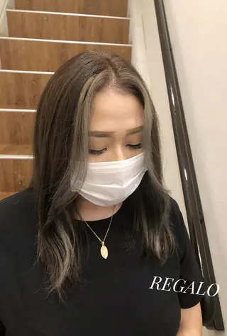 カラー 🫧艶髪/ブリーチ 🐳honami🫧のヘアスタイル