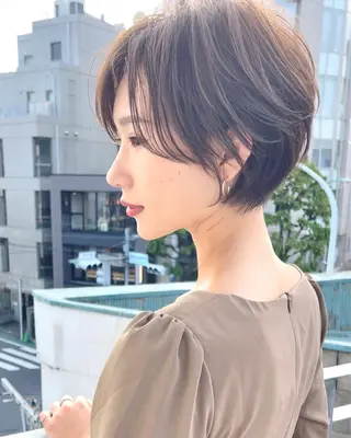 ショート カラー パーマ ヘアアレンジ メンズ 似合わせメンズカット /ニュアンスパーマのヘアスタイル