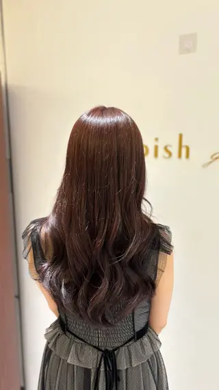 カラー ストレートパーマ ✨️銀座/MIKIのヘアスタイル