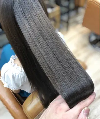 ロング カラー 期間限定無料カット まつきのヘアスタイル