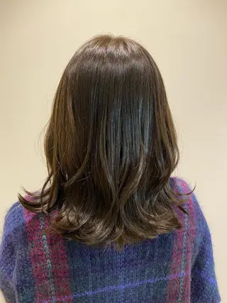 ミディアム カラー 艶髪🌿美髪 大塚礼乃【西荻窪】のヘアスタイル
