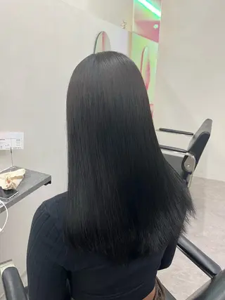 ロング 奥野碧🌈艶髪 /ダメージレスカラーのヘアスタイル