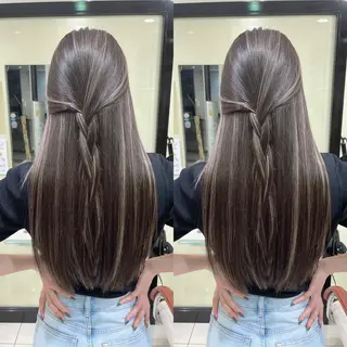 ロング Y Uのヘアスタイル