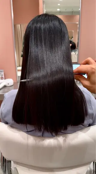 キッズ 🐰ダブルカラー／ミ ルクティー🐰きょかのヘアスタイル