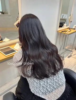 セミロング カラー 【女性限定】 田中明莉🎀のヘアスタイル