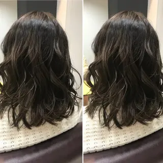 ミディアム カラー ケンジアネッタ Men'sのヘアスタイル
