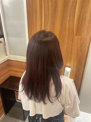 カラー トーンアップ🦢 ユメのヘアスタイル