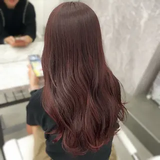 ロング カラー 今園 桃愛のヘアスタイル