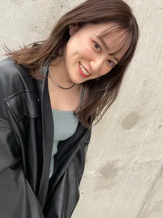 セミロング mono.所属・南茨/ヘッドスパ /カット/momoのヘアスタイル