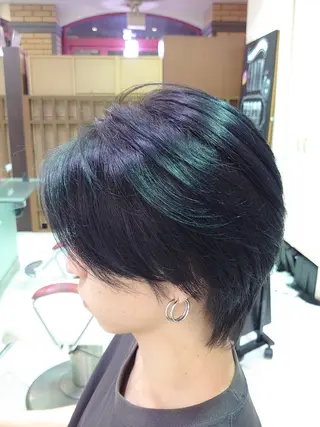 ミディアム ヘアアレンジ メンズ 🐺一ノ瀬 凌 / デザインウルフ🐺のヘアスタイル