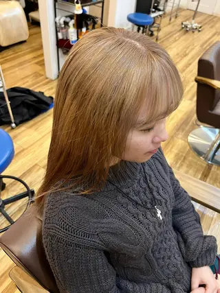 ロング カラー 美容室Class所属・🐰ハイトーンカラー 畠山　渡🐰のヘアスタイル