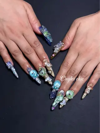 ネイル ongles chic24時間営業のネイルデザイン
