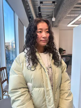 ロング カラー パーマ キッズ オトナヘア🌸 harukaのヘアスタイル