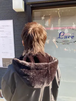 メンズ 折本 沙織のヘアスタイル