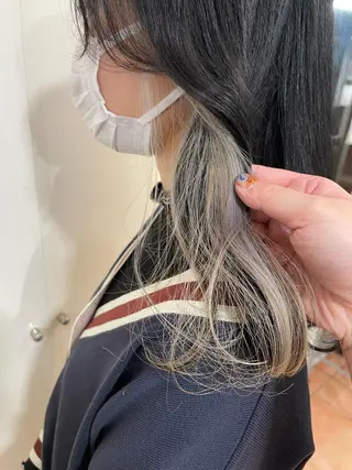 セミロング カラー 🦋透明感 艶カラー Rie🦋のヘアスタイル