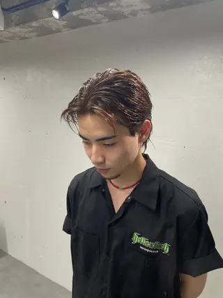 カラー メンズ ルカ/ レイヤーカット🍓のヘアスタイル