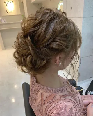 セミロング ヘアアレンジ メンズ lien natsukiのヘアスタイル