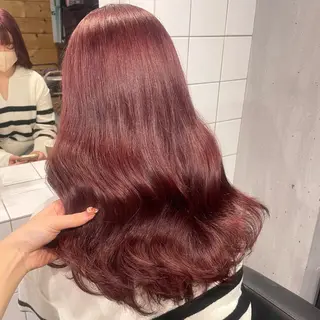 ロング 盛れる暖色🎀ガーリ ーヘア🎀きっかのヘアスタイル