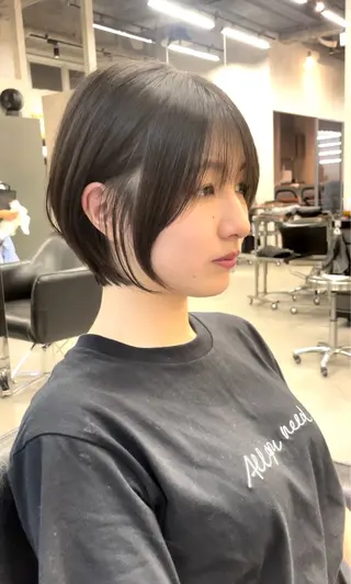 ショート カラー modek's tokyo所属・ショートボブデザイン ☺︎shunのヘアスタイル