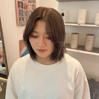 ショート カラー MARIKA 透け感 / 韓国ヘア🪄♡のヘアスタイル