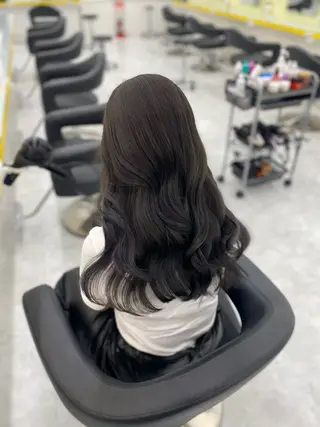 ロング カラー パーマ ヘアアレンジ メンズ キッズ Lumo所属・💖横浜ブリーチなし 💖MIHOのヘアスタイル