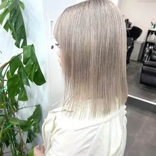 ミディアム カラー 梅田/韓国ヘア/ エクステ🤖ヒナのヘアスタイル