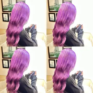 ロング カラー ヘアアレンジ 💎韓国レイヤー× 髪質改善 ゆうま💎のヘアスタイル