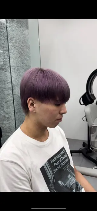 ショート カラー メンズ特化🧞‍♂️ ASHU🧞‍♂️のヘアスタイル