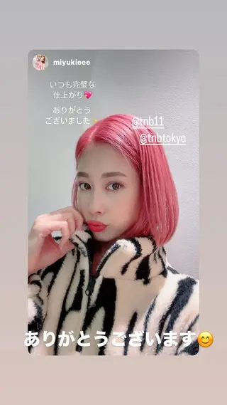 ミディアム tnbtokyo所属・夏休み🉐メニュー シールエクステ専門のヘアスタイル